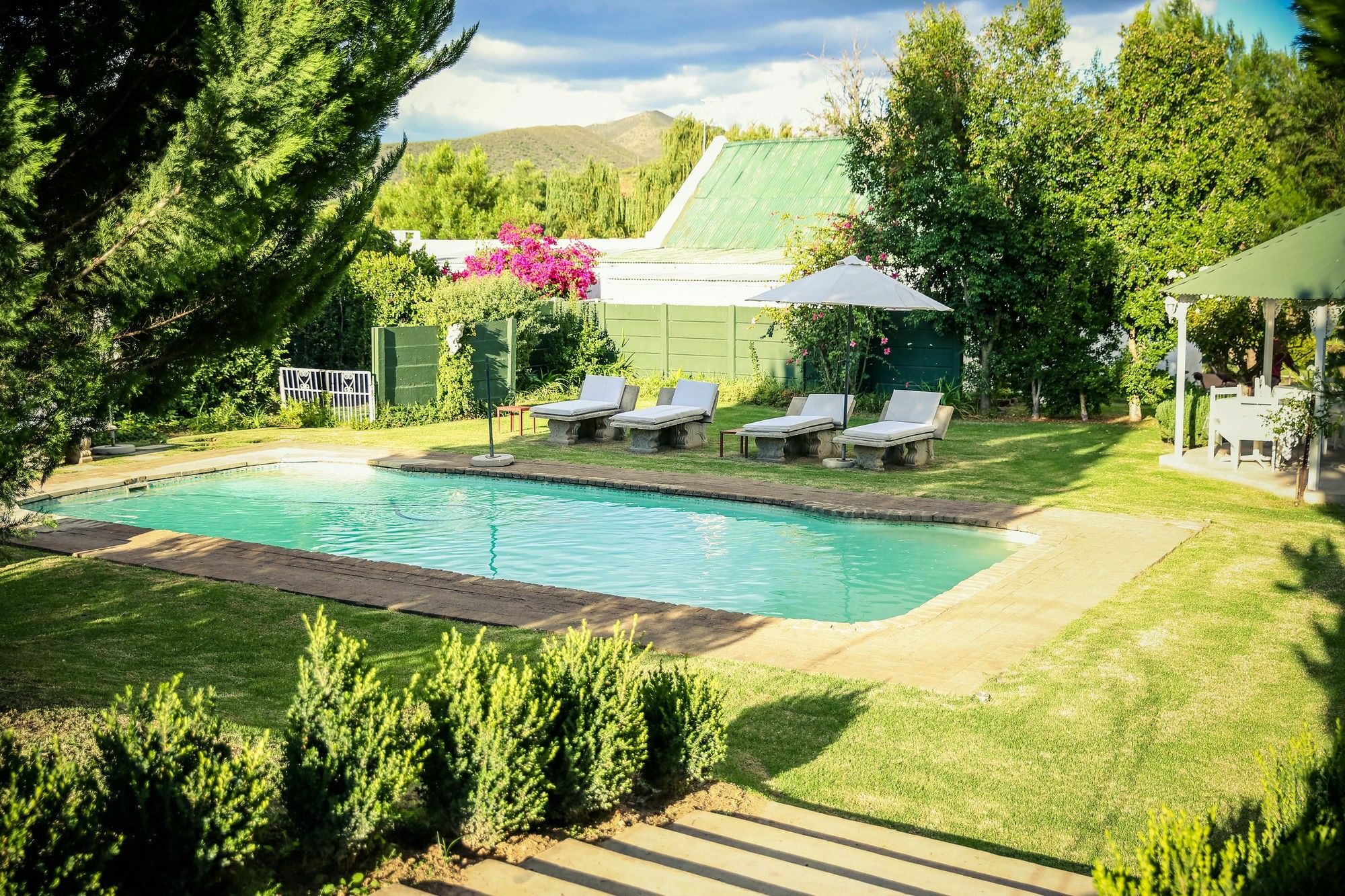 Oue Werf Country House Oudtshoorn Eksteriør billede
