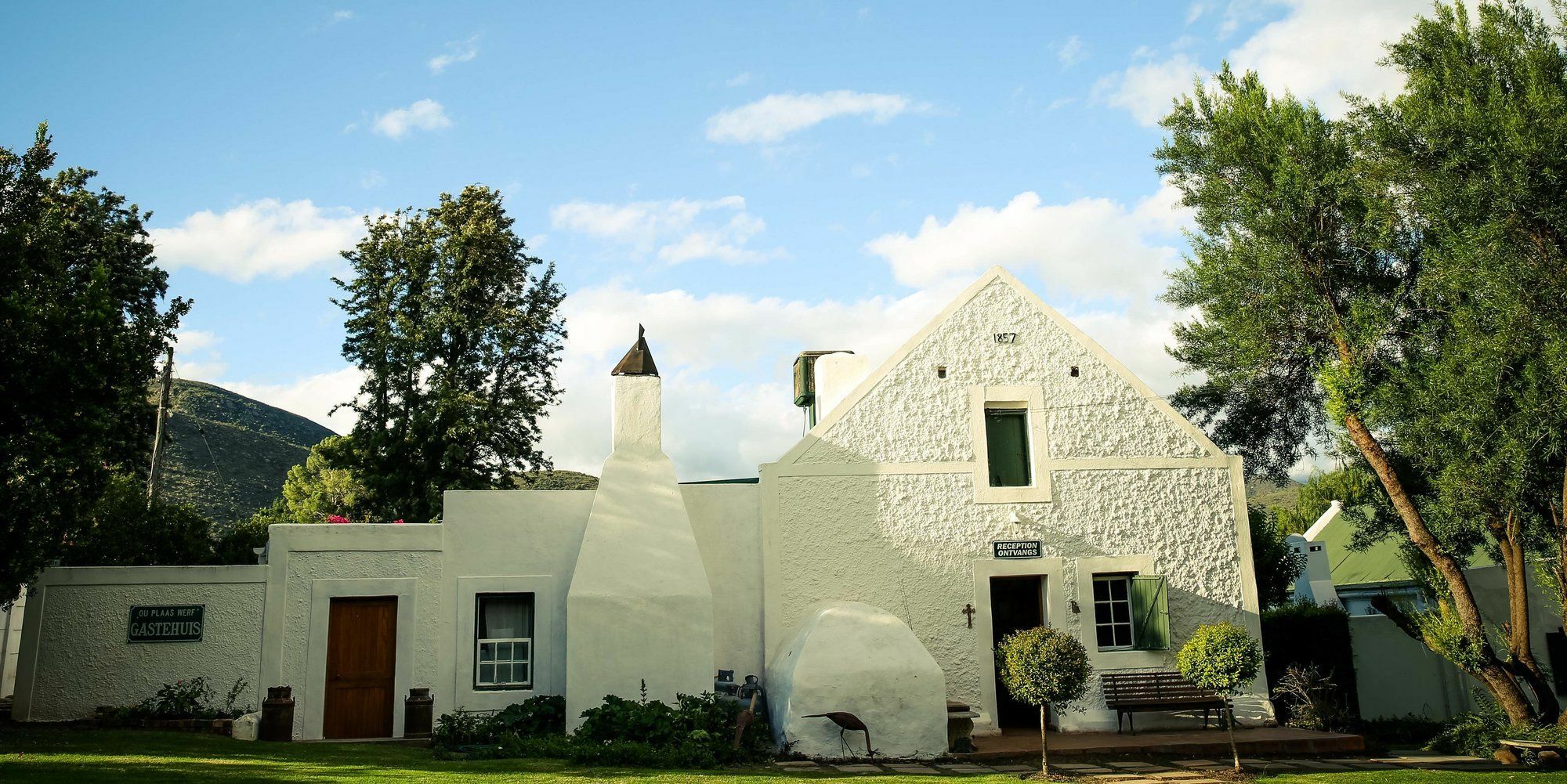 Oue Werf Country House Oudtshoorn Eksteriør billede